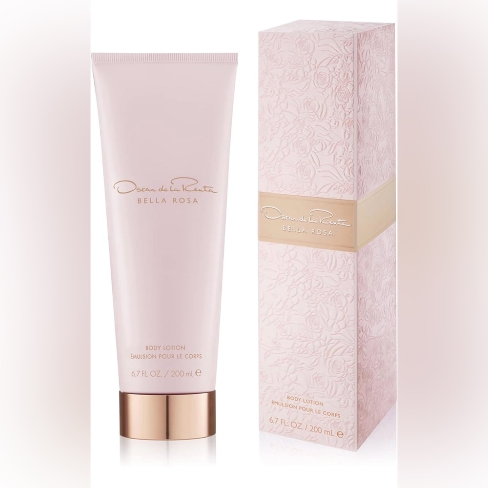 Oscar de la Renta Bella Rosa Body Lotion for Women, 6.7 Fl. Oz.